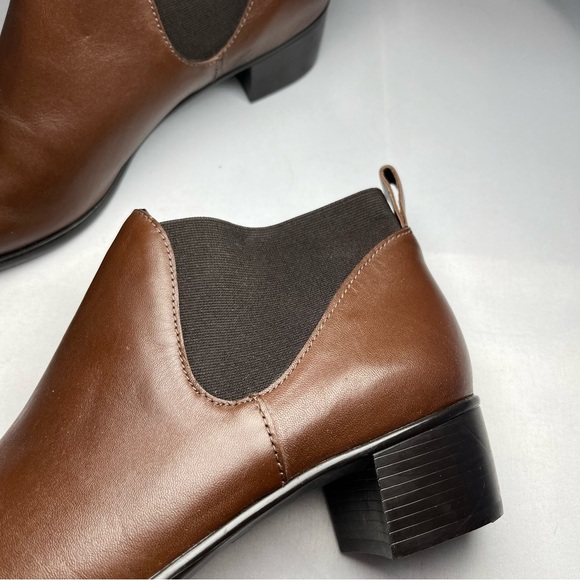 Munro  Brown Shari Ankle Bootie Size 7.5 - Picture 5 of 12